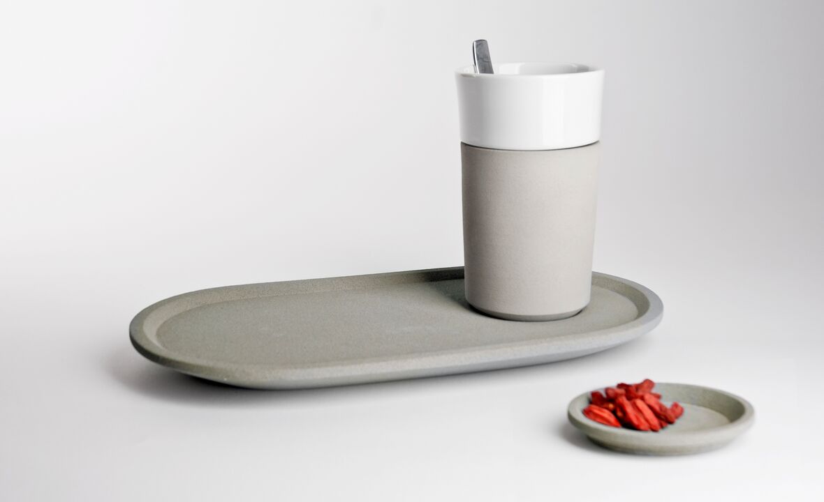 Thermo Becher Leo Beton